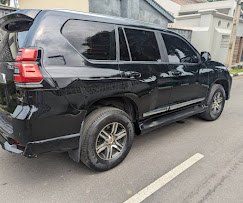 Black Toyota Prado from Safety Plus Car Hire, Ibadan